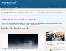 Tablet Screenshot of phienbanmoi.com